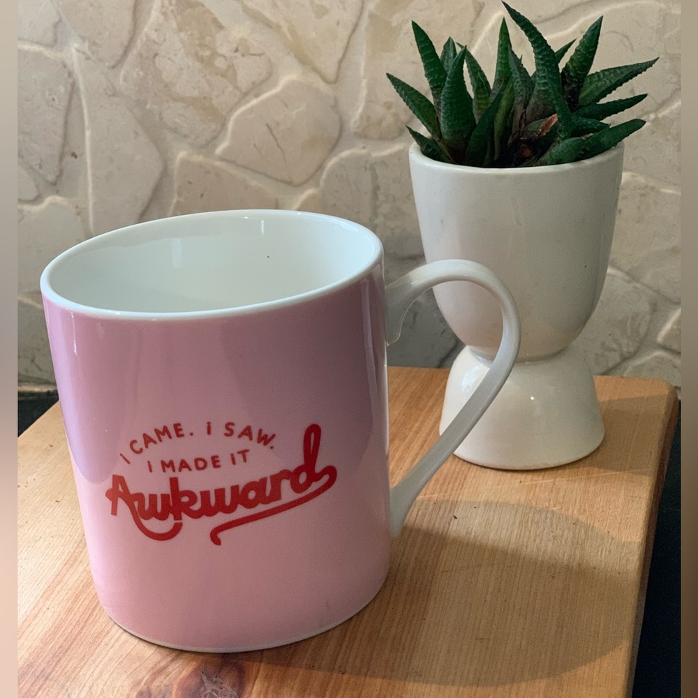 YES STUDIO | I Came. I Saw. I Made It Awkward. |  Pink Mug